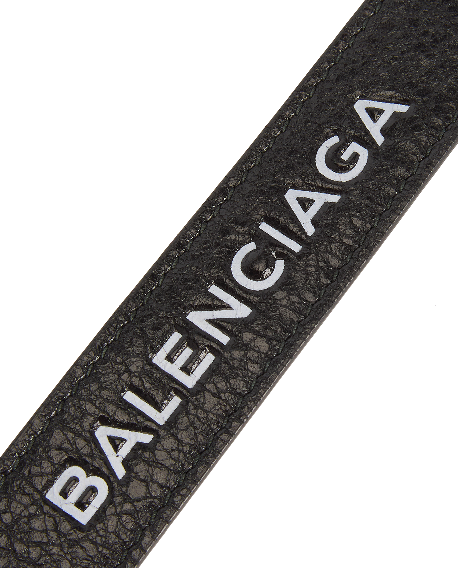 Balenciaga Logo Bag Strap, &pound;120, Accessories, Black, Leather, Other view